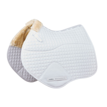 Zadelpad Weatherbeeta springvorm Prime Comfy Fleece Wit Zadelpad Weatherbeeta springvorm Prime Comfy Fleece Wit