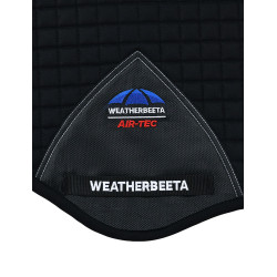 Zadelpad Weatherbeeta Prime Air-Tec CSO Shaped Zwart