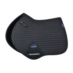 Tapis de selle Weatherbeeta Prime Air-Tec CSO Shaped Charbon de bois Gris