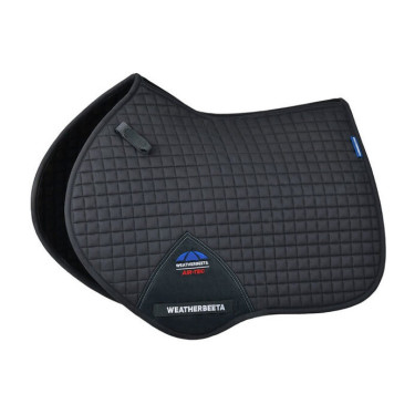 Tapis de selle Weatherbeeta Prime Air-Tec CSO Shaped Charbon de bois Gris