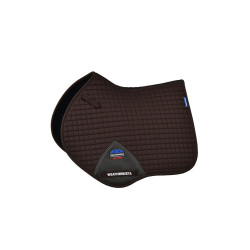 Tapis de selle Weatherbeeta Prime Air-Tec CSO Shaped Chocolat Marron