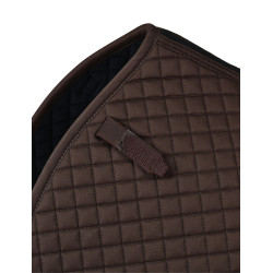 Tapis de selle Weatherbeeta Prime Air-Tec CSO Shaped Chocolat Marron