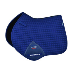 Tapis de selle Weatherbeeta Prime Air-Tec CSO Shaped Cobalt Bleu