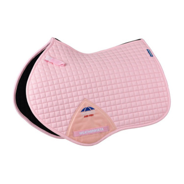 Tapis de selle Weatherbeeta Prime Air-Tec CSO Shaped Rose clair