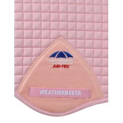 Tapis de selle Weatherbeeta Prime Air-Tec CSO Shaped Rose clair