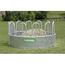 Ronde gegalvaniseerde hooiruif Kerbl