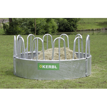 Ronde gegalvaniseerde hooiruif Kerbl