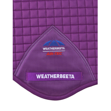 Tapis de selle Weatherbeeta Prime Air-Tec CSO Shaped Violet