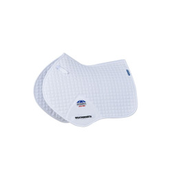 Tapis de selle Weatherbeeta Prime Air-Tec CSO Shaped Blanc