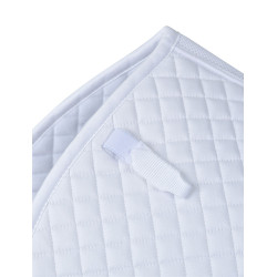Tapis de selle Weatherbeeta Prime Air-Tec CSO Shaped Blanc