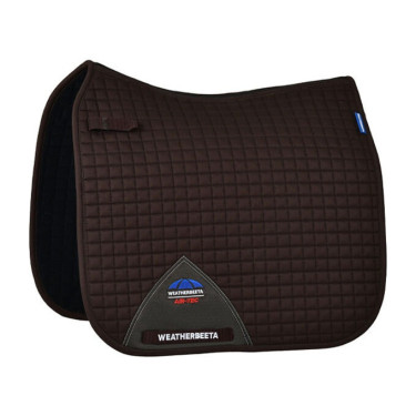 Weatherbeeta Prime Air-Tec Dressuurvormig zadeldek Chocolade Bruin