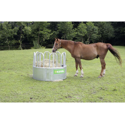 Ronde gegalvaniseerde hooiruif Kerbl