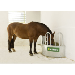 Ronde gegalvaniseerde hooiruif Kerbl