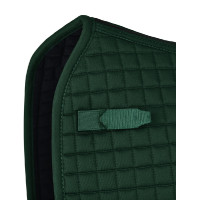 Tapis de selle Weatherbeeta Prime Air-Tec Dressage Shaped Vert forêt