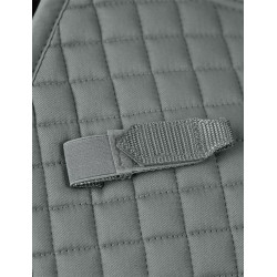 Tapis de selle Weatherbeeta Prime Air-Tec Dressage Shaped Gris