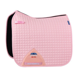 Tapis de selle Weatherbeeta Prime Air-Tec Dressage Shaped Rose clair
