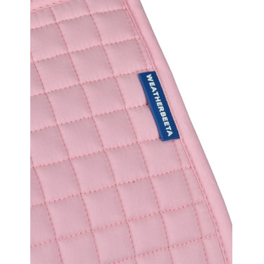 Tapis de selle Weatherbeeta Prime Air-Tec Dressage Shaped Rose clair