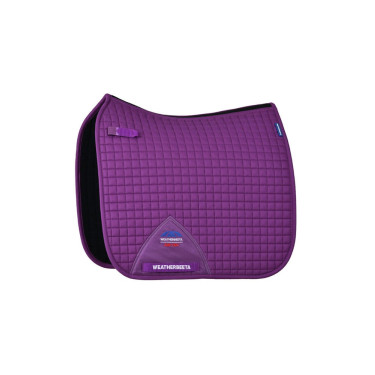 Tapis de selle Weatherbeeta Prime Air-Tec Dressage Shaped Violet