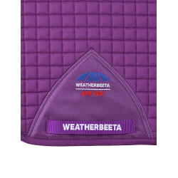 Tapis de selle Weatherbeeta Prime Air-Tec Dressage Shaped Violet