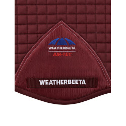 Zadelpad Weatherbeeta Prime Air-Tec Mixte Shaped Bourgondië Bordeaux