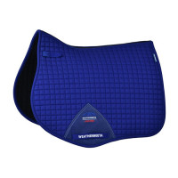 Tapis de selle Weatherbeeta Prime Air-Tec Mixte Shaped Cobalt Bleu