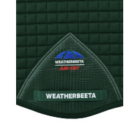 Tapis de selle Weatherbeeta Prime Air-Tec Mixte Shaped Vert forêt