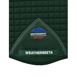 Tapis de selle Weatherbeeta Prime Air-Tec Mixte Shaped Vert forêt