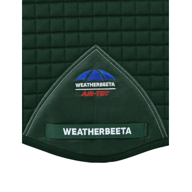 Tapis de selle Weatherbeeta Prime Air-Tec Mixte Shaped Vert forêt