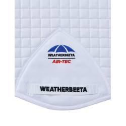 Tapis de selle Weatherbeeta Prime Air-Tec Mixte Shaped Blanc Tapis de selle Weatherbeeta Prime Air-Tec Mixte Shaped Blanc