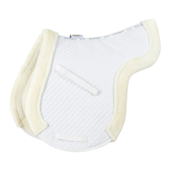 Tapis de selle Weatherbeeta Prime Comfy Fleece Numnah Blanc