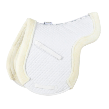 Tapis de selle Weatherbeeta Prime Comfy Fleece Numnah Blanc Tapis de selle Weatherbeeta Prime Comfy Fleece Numnah Blanc