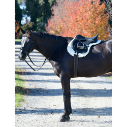 Tapis de selle Weatherbeeta Prime Comfy Fleece Numnah Blanc