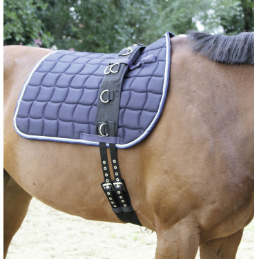Werkborstelsingel nylon met 9 ringen Covalliero Werkborstelsingel nylon met 9 ringen Covalliero
