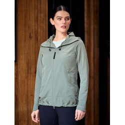 Veste d'équitation Weatherbeeta Stretch femme Feuille d'olivier Vert