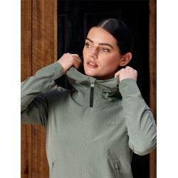 Veste d'équitation Weatherbeeta Stretch femme Feuille d'olivier Vert