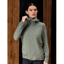 Veste d'équitation Weatherbeeta Stretch femme Feuille d'olivier Vert