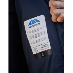 Veste matelassé hybride Weatherbeeta femme Marine Bleu marine