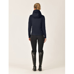 Veste matelassé hybride Weatherbeeta femme Marine Bleu marine