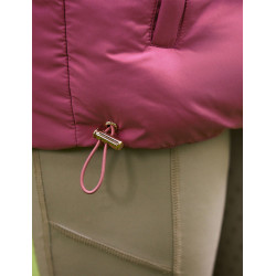 Veste sans manches matelassé polaire Dublin Patrice Everyday enfant Rouge violet