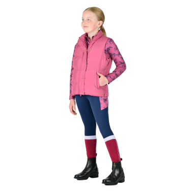 Veste sans manches matelassé polaire Dublin Patrice Everyday enfant Rouge violet Veste sans manches matelassé polaire Dublin Patrice Everyday enfant Rouge violet