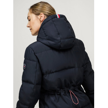 Tommy Hilfiger Equestrian Sidney damesblouson Woestijnlucht Blauw Tommy Hilfiger Equestrian Sidney damesblouson Woestijnlucht Blauw