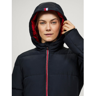 Tommy Hilfiger Equestrian Sidney damesblouson Woestijnlucht Blauw Tommy Hilfiger Equestrian Sidney damesblouson Woestijnlucht Blauw
