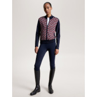 Bomber Tommy Hilfiger Equestrian Amsterdam Monogram femme Multi Multi-couleurs Bomber Tommy Hilfiger Equestrian Amsterdam Monogram femme Multi Multi-couleurs