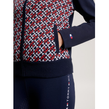 Bomber Tommy Hilfiger Equestrian Amsterdam Monogram dames Multi Multicolor Bomber Tommy Hilfiger Equestrian Amsterdam Monogram dames Multi Multicolor