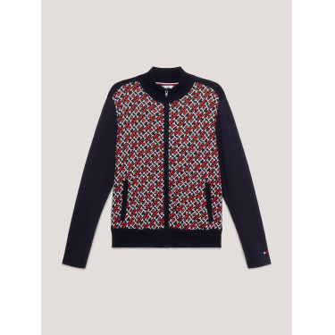 Bomber Tommy Hilfiger Equestrian Amsterdam Monogram dames Multi Multicolor Bomber Tommy Hilfiger Equestrian Amsterdam Monogram dames Multi Multicolor