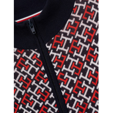 Bomber Tommy Hilfiger Equestrian Amsterdam Monogram dames Multi Multicolor Bomber Tommy Hilfiger Equestrian Amsterdam Monogram dames Multi Multicolor
