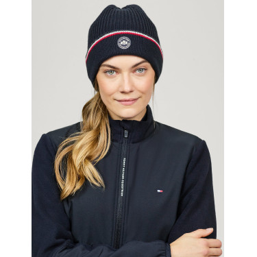 Bonnet tricoté Tommy Hilfiger Equestrian Kent Desert sky Bleu Bonnet tricoté Tommy Hilfiger Equestrian Kent Desert sky Bleu