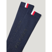 Chaussettes strass Tommy Hilfiger Equestrian Erie Desert sky Bleu Chaussettes strass Tommy Hilfiger Equestrian Erie Desert sky Bleu