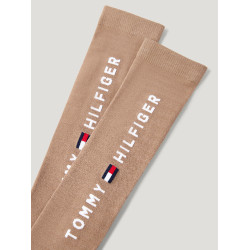 Chaussettes Tommy Hilfiger Equestrian Clifton Taupe Marron Chaussettes Tommy Hilfiger Equestrian Clifton Taupe Marron