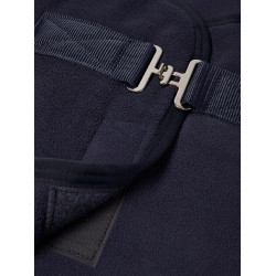 Tommy Hilfiger Equestrian Standford fleece deken Woestijnlucht Blauw